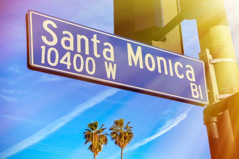 santa monica 10400w los angeles