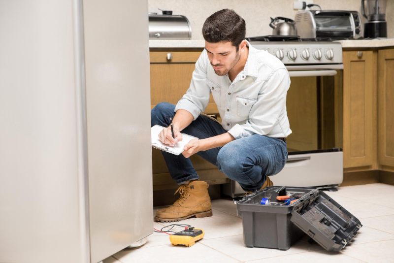 landlord assessing damages to rental property in LA