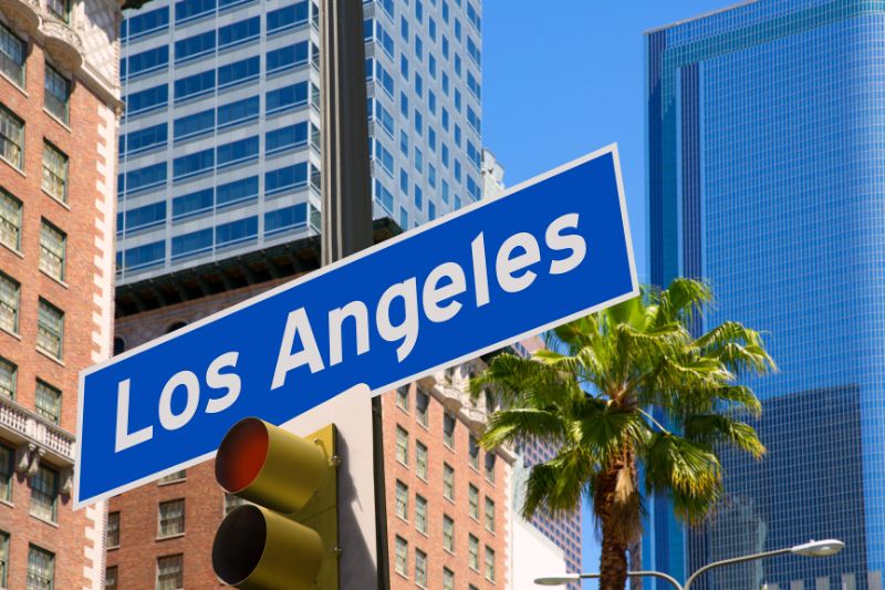 city of los angeles sign